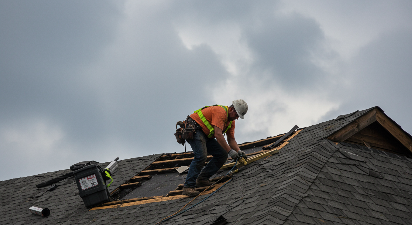 Storm Damage Roof Repair